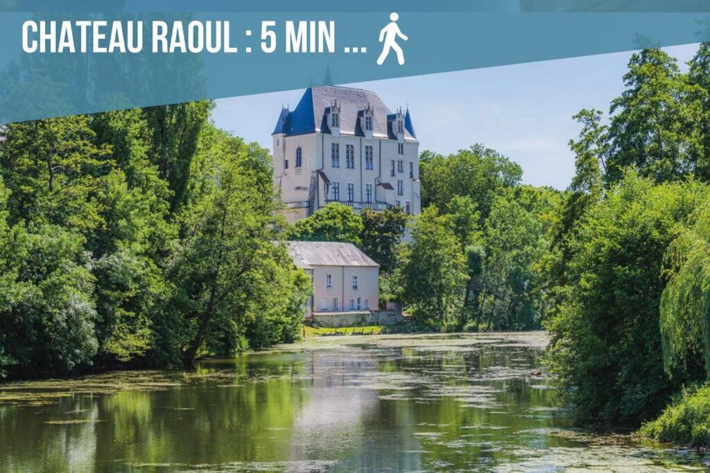 A Hauteur De Toits • Le Spacieux En Coeur De Ville Chateauroux Ngoại thất bức ảnh